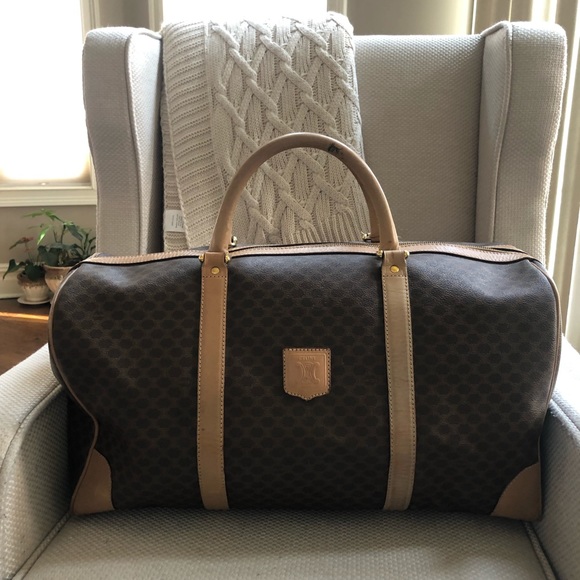 Celine Vintage Macadam Duffle Bag - Picture 2 of 16
